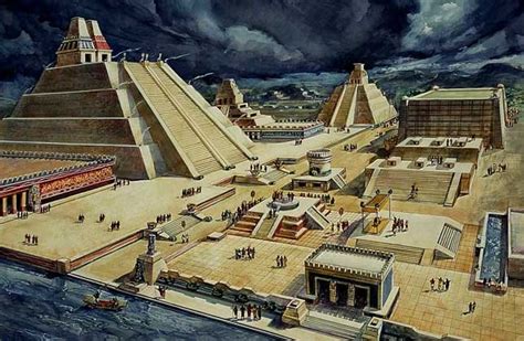 Sacred Precinct, Tenochtitlan .